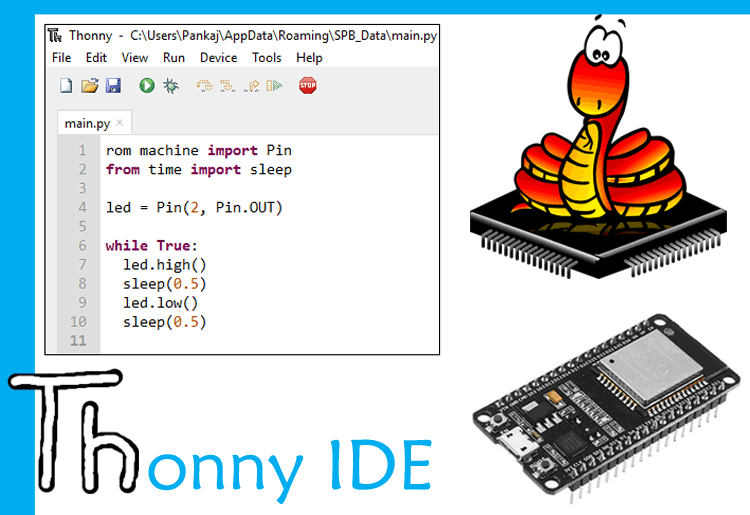 How to Program ESP32 in MicroPython using Thonny IDE How to Program ESP32 in MicroPython using Thonny IDE