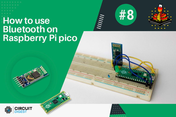 How to use Bluetooth on Raspberry Pi Pico using HC-05 Bluetooth Module? How to use Bluetooth on Raspberry Pi pico using HC-05 Bluetooth Module?