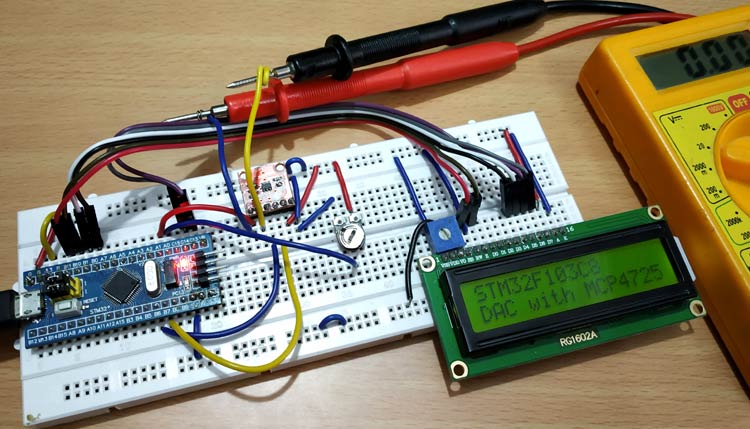 How to use Digital-to-Analog Converter (DAC) with STM32F10C8 Blue Pill Board How to use Digital-to-Analog Converter (DAC) with STM32F10C8 Blue Pill Board