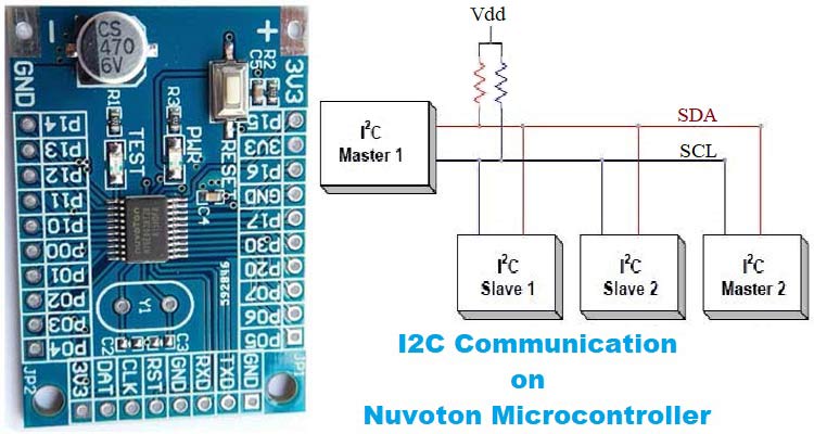 I2C Communication on Nuvoton N76E003 Microcontroller I2C Communication on Nuvoton N76E003 Microcontroller