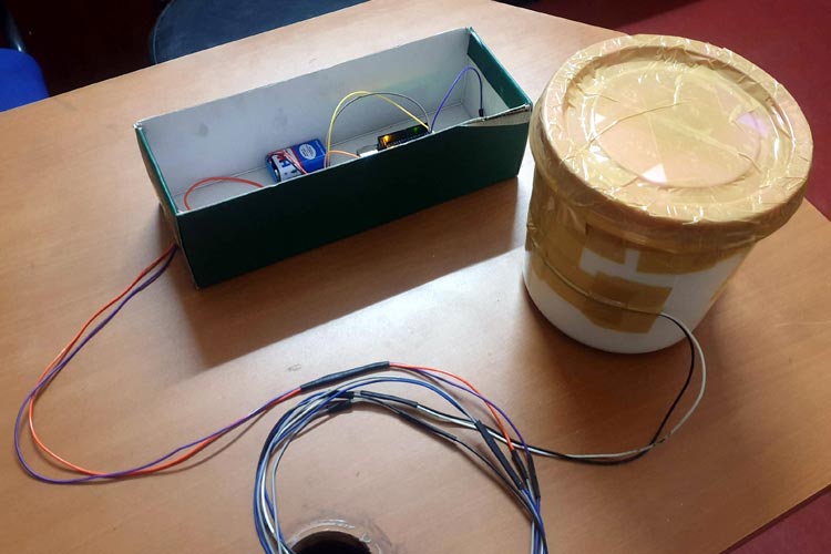 Disposing IED using Non Newtonian Fluid Disposing IED using Non Newtonian Fluid