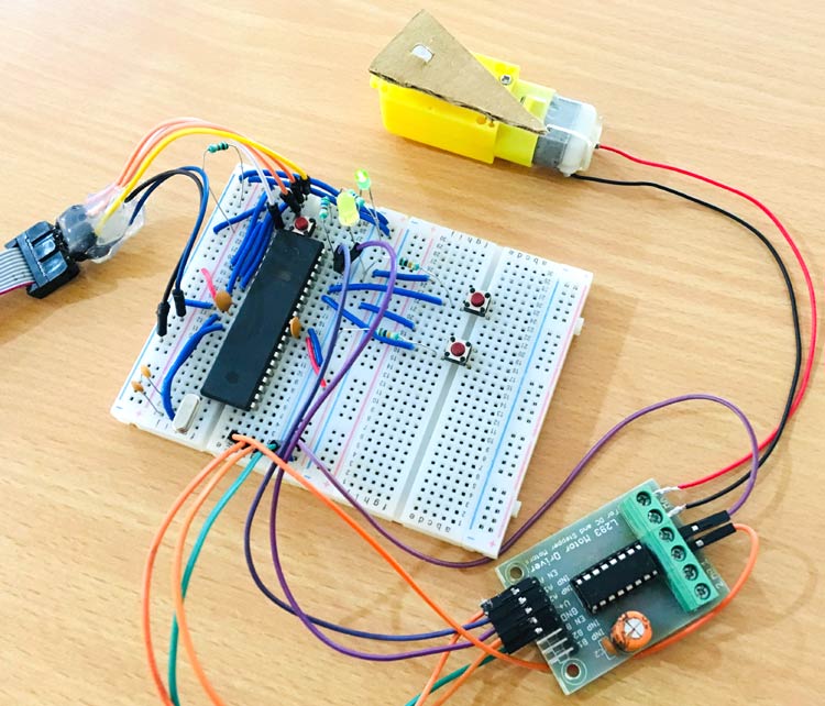 Interfacing DC Motor with AVR Microcontroller Atmega16 Interfacing DC Motor with AVR Microcontroller Atmega16