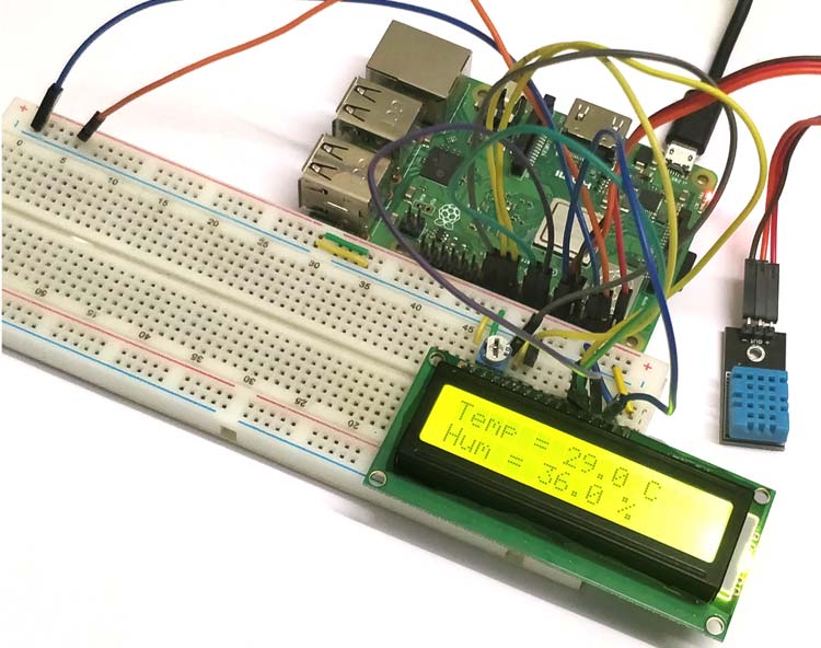 Interfacing DHT11 with Raspberry Pi Interfacing DHT11 with Raspberry Pi