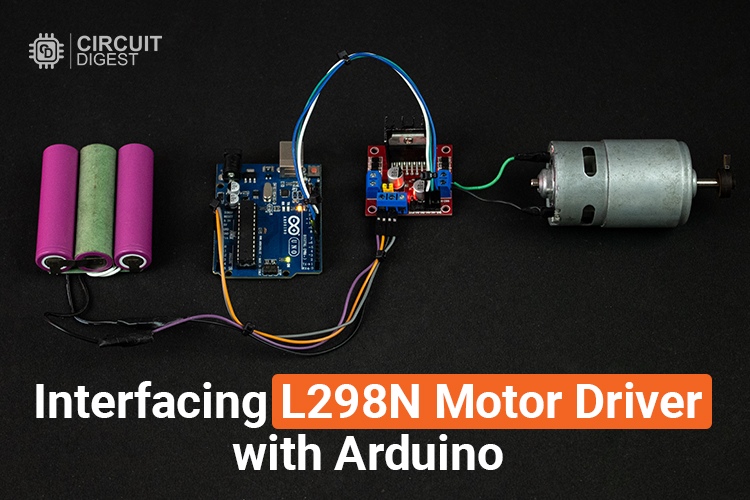 L298N Motor Driver with Arduino L298N Motor Driver with Arduino
