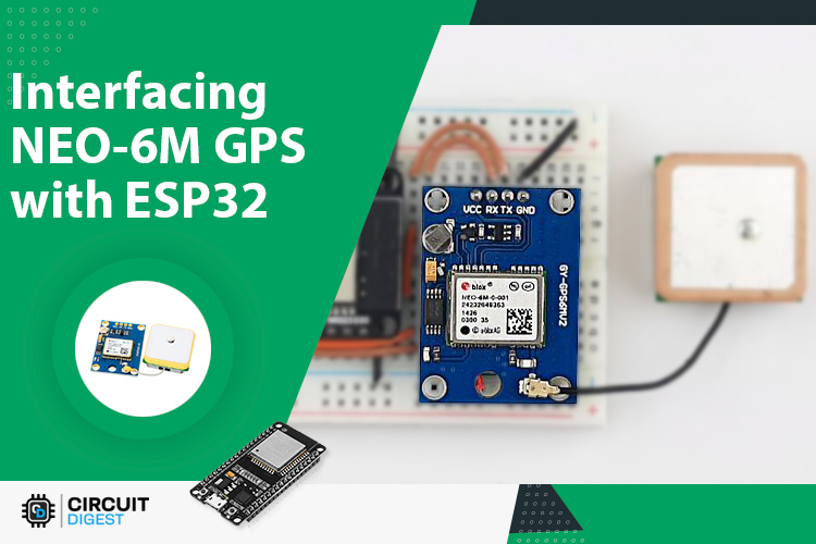 ESP32 NEO-6M GPS Module Tutorial ESP32 with NEO-6M GPS Module