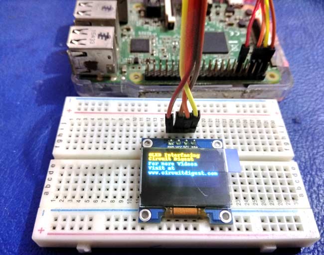 Interfacing OLED Display with Raspberry Pi Interfacing OLED Display with Raspberry Pi