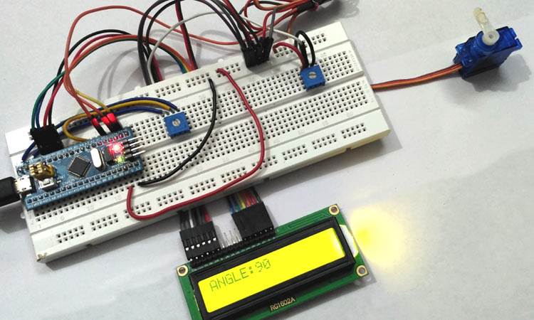 Interfacing Servo Motor with STM32F103C8 (Blue Pill) Interfacing Servo Motor with STM32F103C8 (Blue Pill)