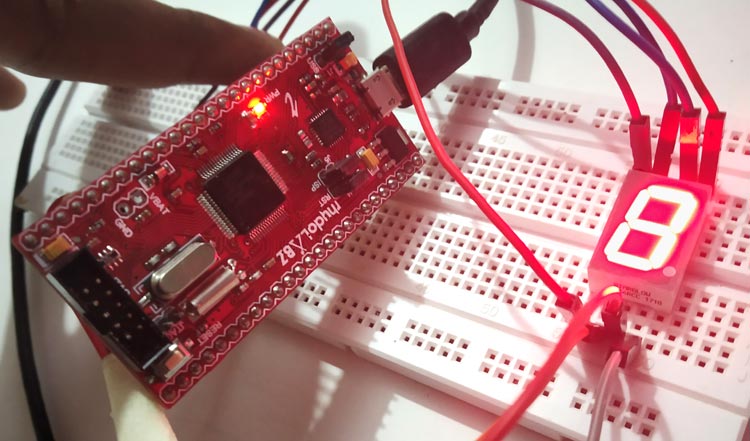 Interfacing Seven Segment Display with ARM7-LPC2148 Interfacing Seven Segment Display with ARM7-LPC2148