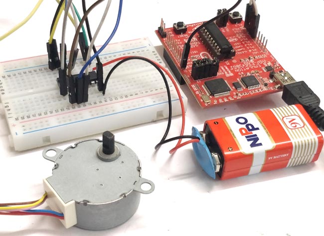 Interfacing Stepper Motor with MSP430G2 Interfacing Stepper Motor with MSP430G2