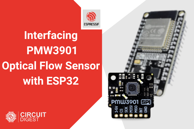 Interfacing PMW3901 Optical Flow Sensor With ESP32 Interfacing PMW3901 Optical Flow Sensor With ESP32