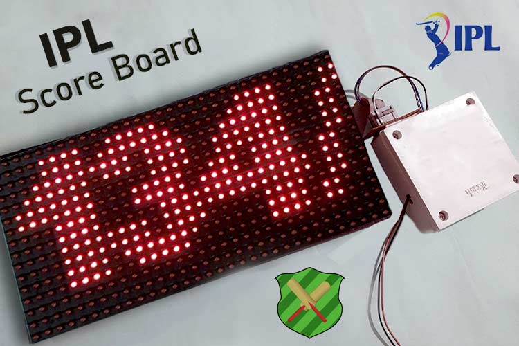 IoT Based IPL Scoreboard using Arduino IoT Based IPL Scoreboard using Arduino