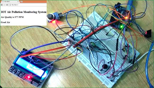 IOT based Air Pollution Monitoring System using Arduino IOT based Air Pollution Monitoring System using Arduino
