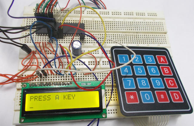 4x4 Keypad Interfacing with AVR Microcontroller (ATmega32) 4x4 Keypad Interfacing with AVR Microcontroller (ATmega32)