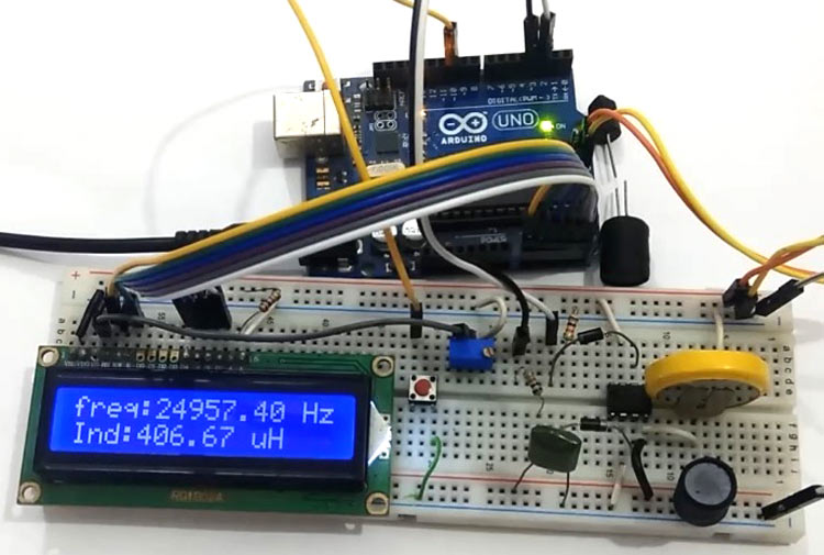 LC Meter Using Arduino: Measuring Inductance and Frequency LC Meter Using Arduino: Measuring Inductance and Frequency