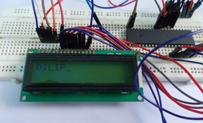 LCD Interfacing with ATmega32 AVR microcontroller LCD Interfacing with ATmega32 AVR microcontroller