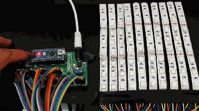 DIY Arduino LED Scroll Bar DIY Arduino LED Scroll Bar
