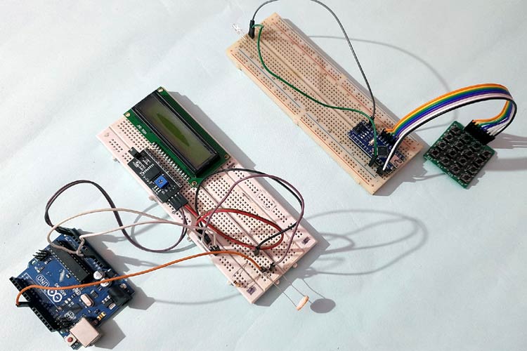 Li-Fi based Text Communication between Multiple Arduino Li-Fi based Text Communication between Multiple Arduino