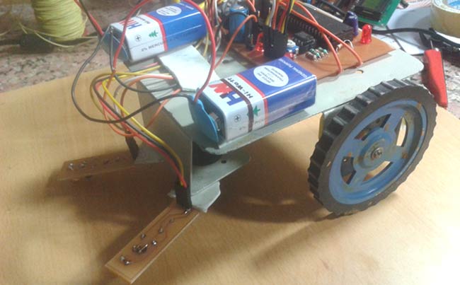 Line Follower Robot using 8051 Microcontroller Line Follower Robot using 8051 Microcontroller