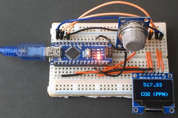 Measuring CO2 Concentration in Air using Arduino and MQ-135 Sensor Measuring CO2 Concentration in Air using Arduino and MQ-135 Sensor