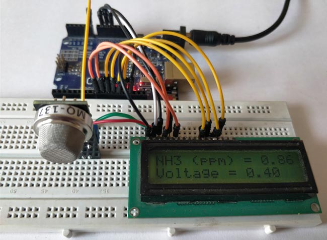 Measuring PPM from MQ-Gas Sensors using Arduino Measuring PPM from MQ-Gas Sensors using Arduino