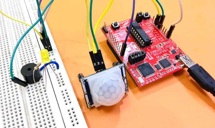 Motion Detector Using MSP430 Launchpad and PIR Sensor Motion Detector Using MSP430 Launchpad and PIR Sensor