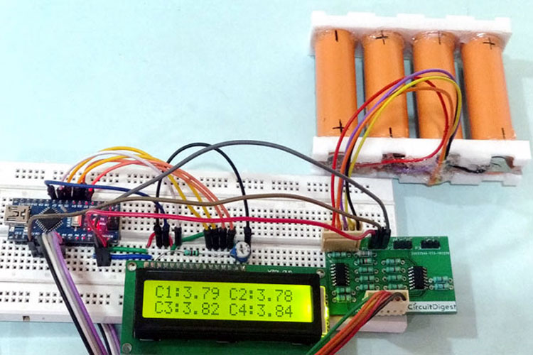 Multicell Voltage Monitoring for Lithium Battery Pack in Electric Vehicles Multicell Voltage Monitoring for Lithium Battery Pack in Electric Vehicles