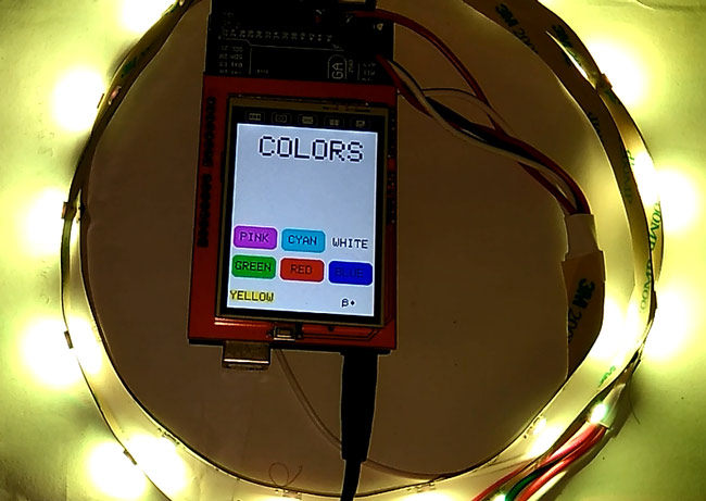 How to Use Neopixel RGB LED Strip with Arduino and TFT LCD How to Use Neopixel RGB LED Strip with Arduino and TFT LCD