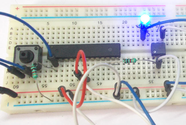 Octocoupler with ATmega8 Microcontroller Octocoupler with ATmega8 Microcontroller