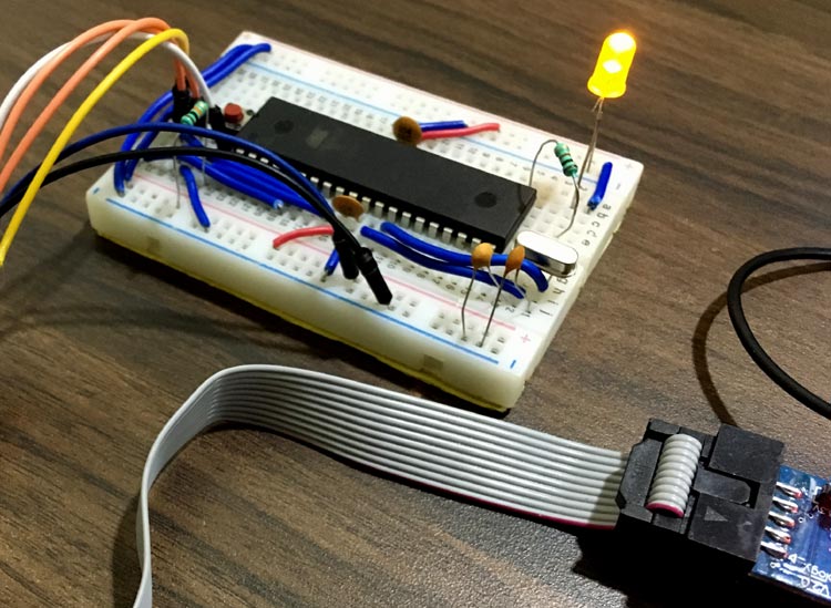 AVR Microcontroller Atmega16/32 PWM Tutorial to Control Brightness of LED AVR Microcontroller Atmega16/32 PWM Tutorial to Control Brightness of LED