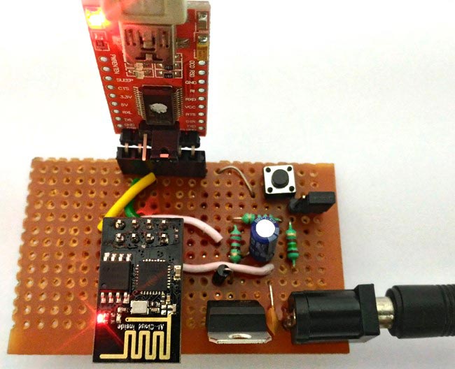 Programming ESP8266 using Arduino IDE and Flashing its Memory Programming ESP8266 using Arduino IDE and Flashing its Memory