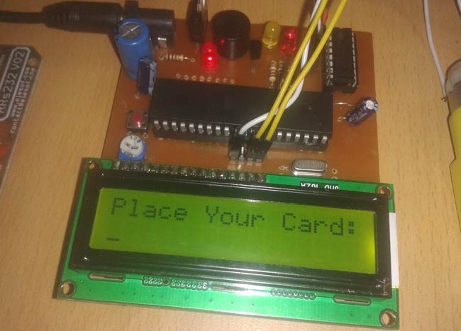 RFID Based Attendance System Project using 8051 Microcontroller RFID Based Attendance System Project using 8051 Microcontroller