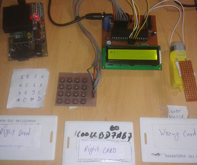 RFID Based Security System using 8051 Microcontroller RFID Based Security System using 8051 Microcontroller