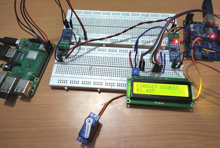 RS-485 Serial Communication between Raspberry Pi and Arduino Uno RS-485 Serial Communication between Raspberry Pi and Arduino Uno
