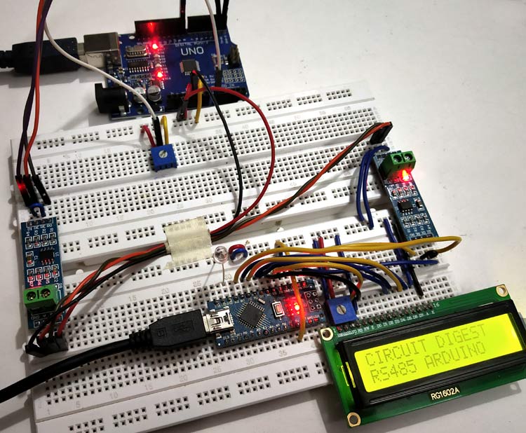 RS485 Serial Communication between Arduino Uno and Arduino Nano RS485 Serial Communication between Arduino Uno and Arduino Nano