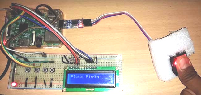 Raspberry Pi Fingerprint Sensor Interfacing Tutorial Raspberry Pi Fingerprint Sensor Interfacing Tutorial