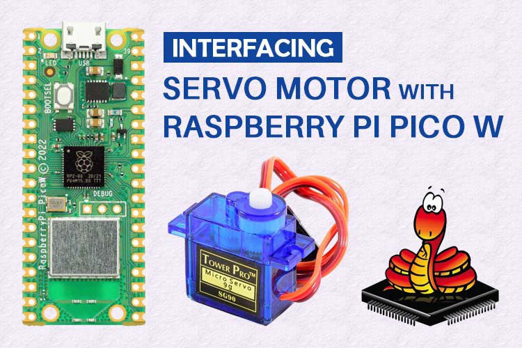 Raspberry Pi Pico W with Servo Motor Raspberry Pi Pico W with Servo Motor