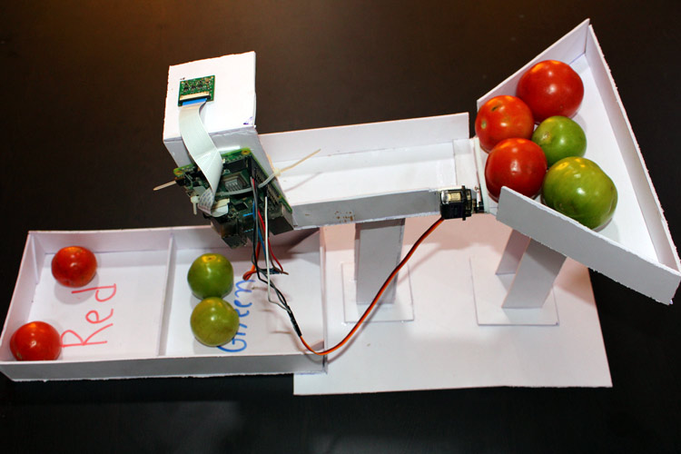Tomato Sorting Machine using Raspberry Pi Tomato Sorting Machine using Raspberry Pi