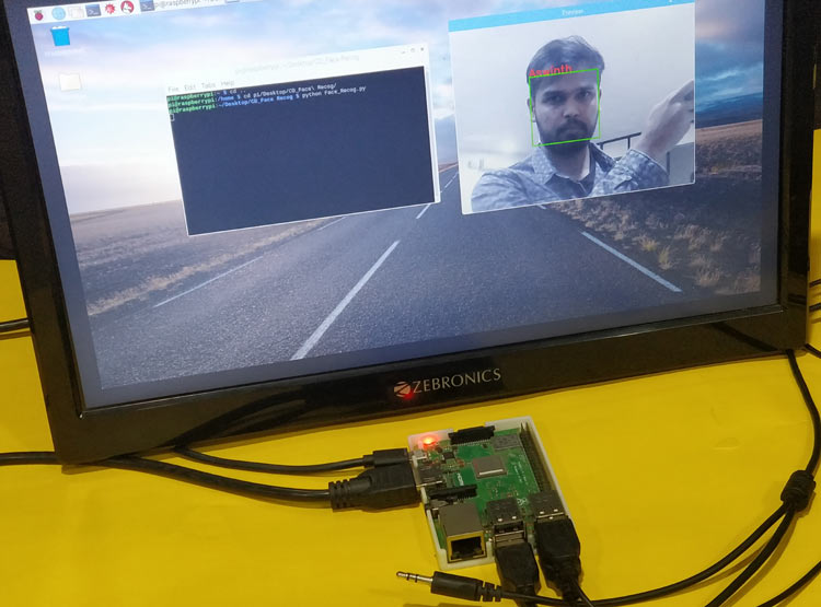 Real Time Face Recognition with Raspberry Pi and OpenCV Real Time Face Recognition with Raspberry Pi and OpenCV