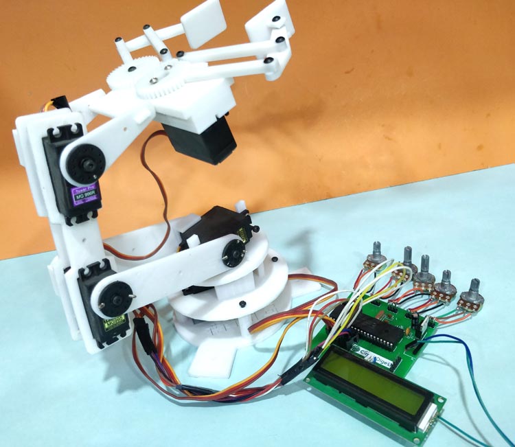 Robotic Arm Control using PIC Microcontroller Robotic Arm Control using PIC Microcontroller