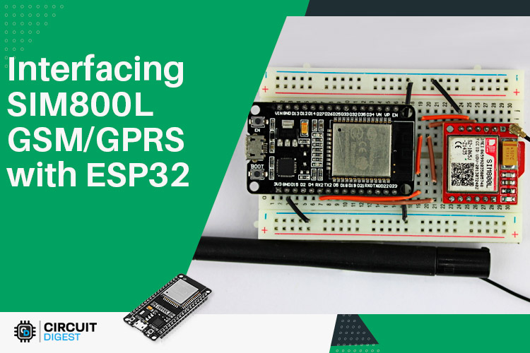 SIM800L GSM Module with ESP32 SIM800L GSM Module with ESP32