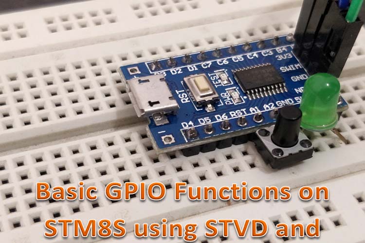 STM8S103F GPIO Functions STM8S103F GPIO Functions using Cosmic C and SPL