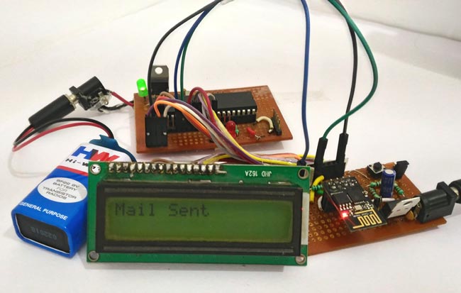 Sending Email using ESP8266 and PIC Microcontroller Sending Email using ESP8266 and PIC Microcontroller