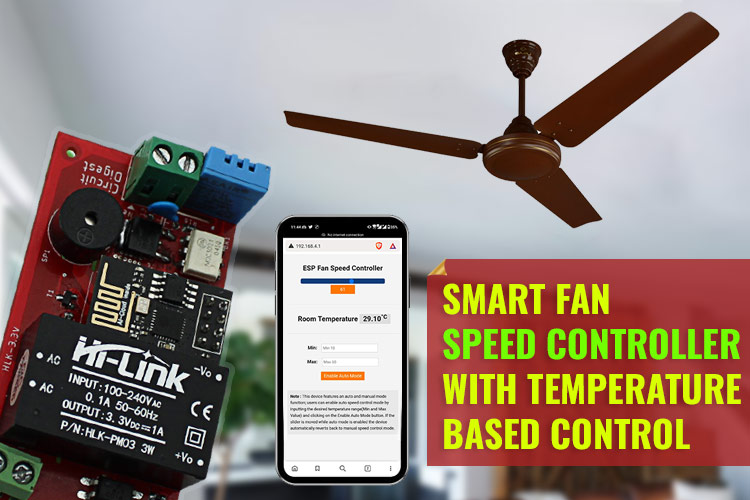 IoT based Smart Fan Controller Modular Home Automation System