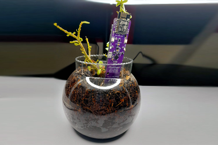 Wi-fi based Rechargable Soil Moisture Monitoring Device IoT Based Soil Moisture Monitoring Device