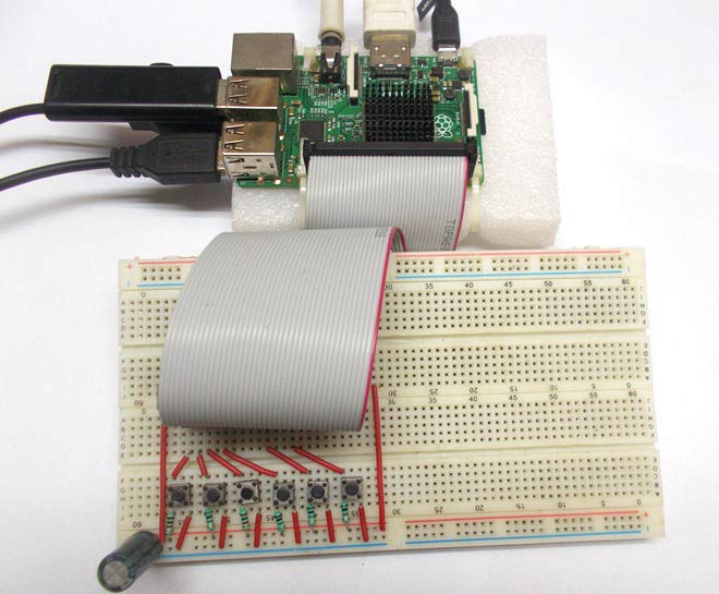 Sound Board using Raspberry Pi and Pygame Sound Board using Raspberry Pi and Pygame