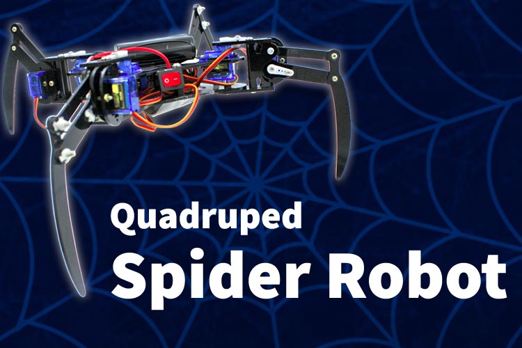 Quadruped Spider Robot using ESP32 Quadruped Spider Robot using ESP32