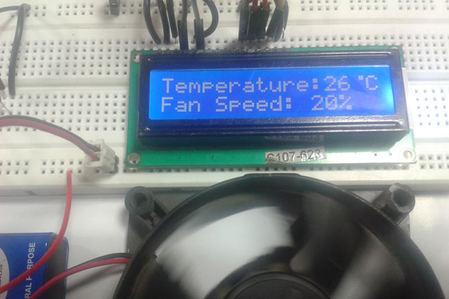 Automatic Temperature Controlled Fan Project using Arduino Automatic Temperature Controlled Fan Project using Arduino