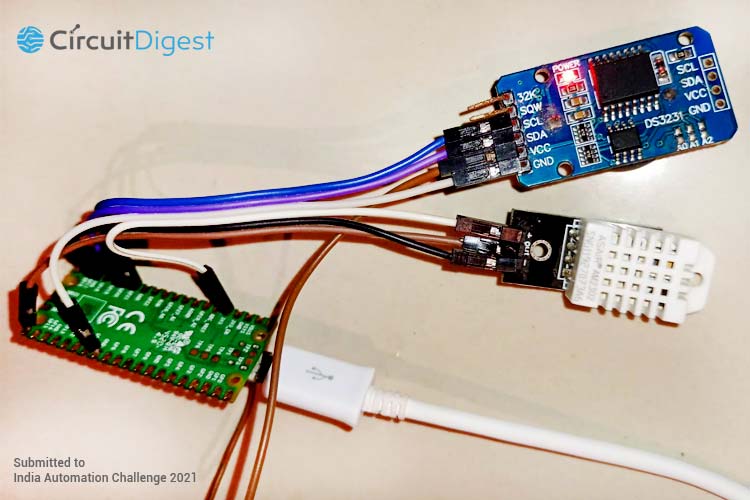Temperature Monitoring using Raspberry Pi Pico Temperature Monitoring using Raspberry Pi Pico and DHT22