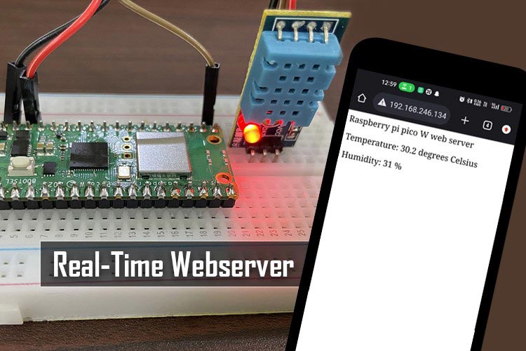 Raspberry Pi Pico W based Temperature and Humidity Meter Raspberry Pi Pico W based Temperature and Humidity Meter