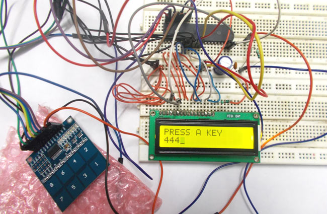Touch Keypad Interfacing with AVR Microcontroller Touch Keypad Interfacing with AVR Microcontroller